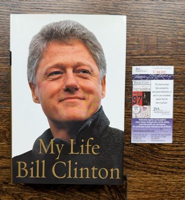 Signed Bill Clinton memoirs My Life JSA COA