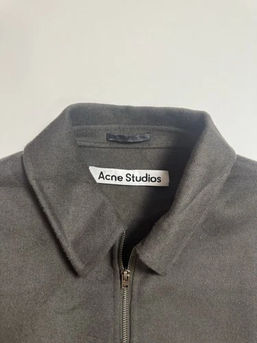 Acne Studios Short Wool Jacket Grey Size 46 image 3