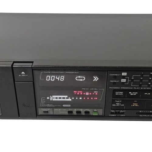AKAI GX-R66 Stereo Cassette Deck Super GX Head Auto Reverse Tested Japan