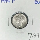 1944-P MERCURY SILVER DIME ~ BU ~NICE COIN~