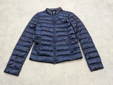 Patrizia Pepe Jacket Womens 42 Down Puffer Classic Minimalist Quilted UK 8 10