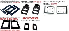 APC UPS Bracket 870-24120B, 870-11548A, 870-6857A, 870-1252A