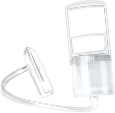 Nasal Aspirator for Baby, Portable Hand Puller Nose Sucker, Quiet Suction Eas...