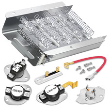 279838 W10724237 Dryer Heating Element Kit Replacement for 3387134 3977393