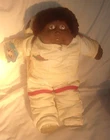 CABBAGE PATCH AFRICAN AMERICAN ASTRONAUT DOLL WITH TAG IN VERY GOOD COND