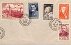 FRANCE 1949 FDC *CITT* Set{5} TELEGRAPH TELEPHONE CONFERENCE CDS Paris VM117