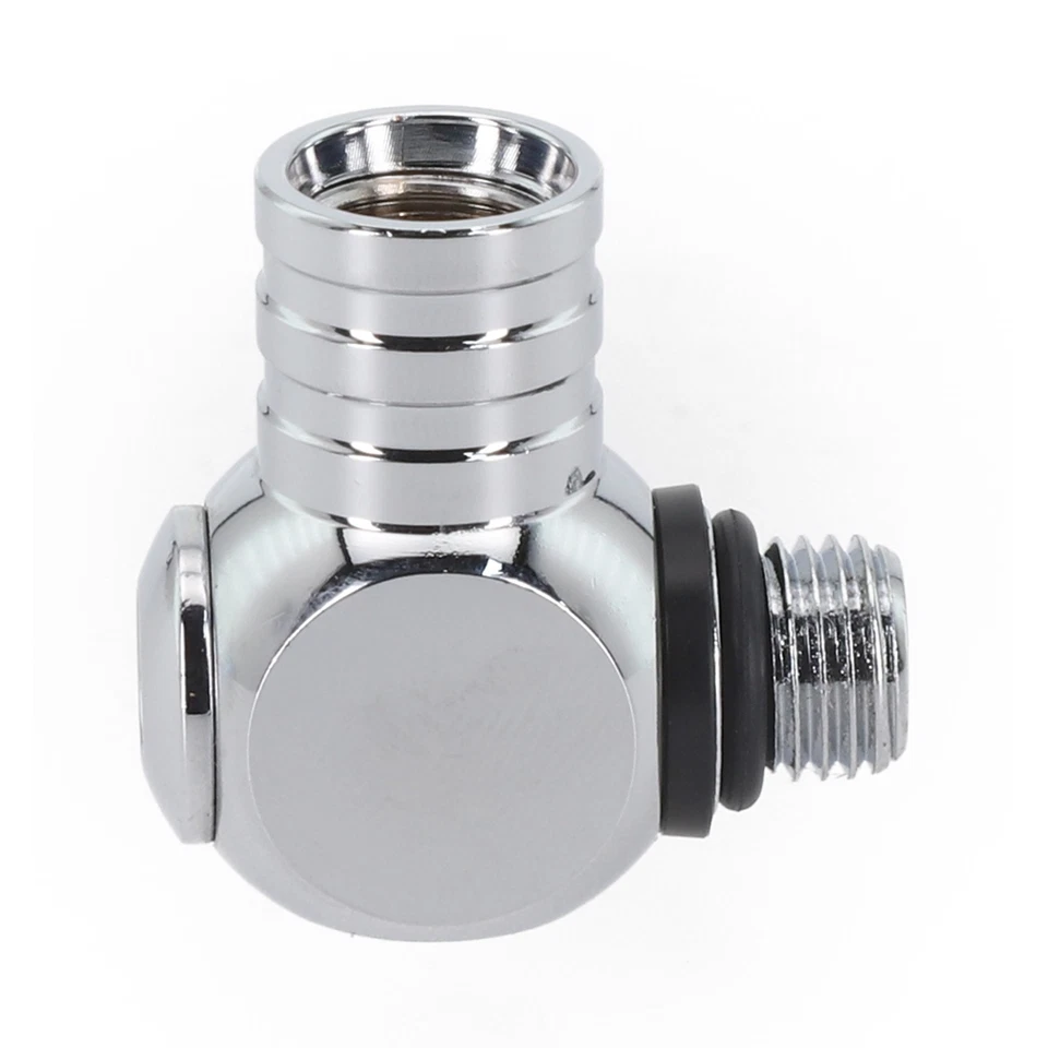 360° Roation Scuba Diving 1st First Stage LP/ Port Swivel Connector Adaptor - Image 4 of 4