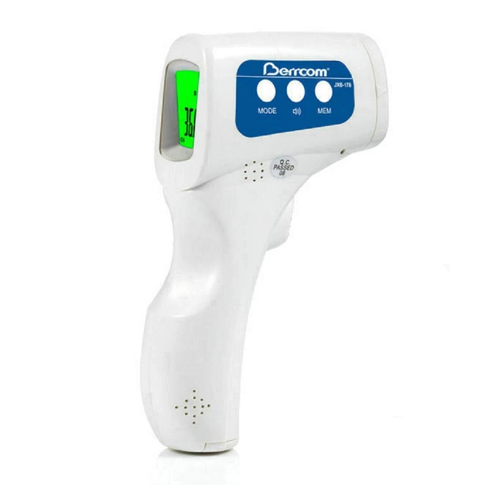 Digital Infrared Forehead Thermometer Non-Contact Instant Read Fever Alarm
Opens in a new window or 