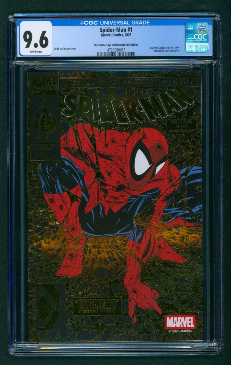 Spider-man Gold Edition マクファーレン スパイダーマン Spiderman 1 Gold for sale | eBay