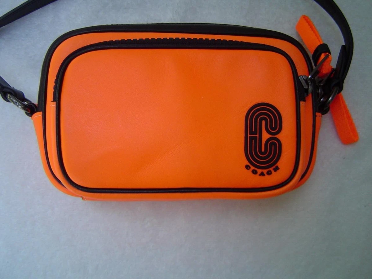 Coach Leather Orange Bags for Men for sale | eBay