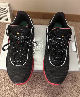 Nike Lebron XX 20 Black Red Bred Men's 9.5 | eBay