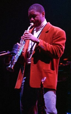 Branford Marsalis performs during the Grateful Dead New Years Eve - Old Photo 1