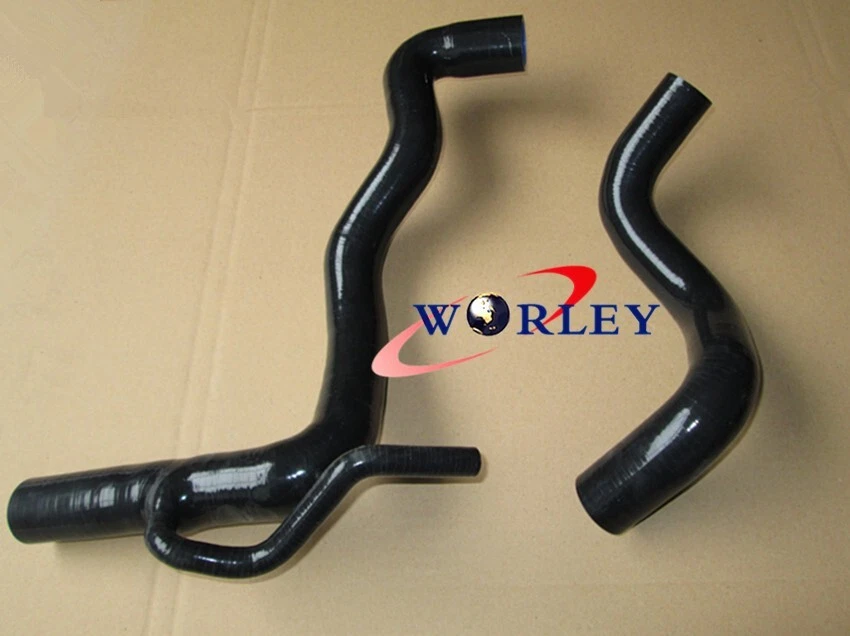 Mangueras de radiador de silicona para Toyota RAV4 RAV 4 1AZ/2AZ ACA30 2005-2011 negras Foto 4 de 4