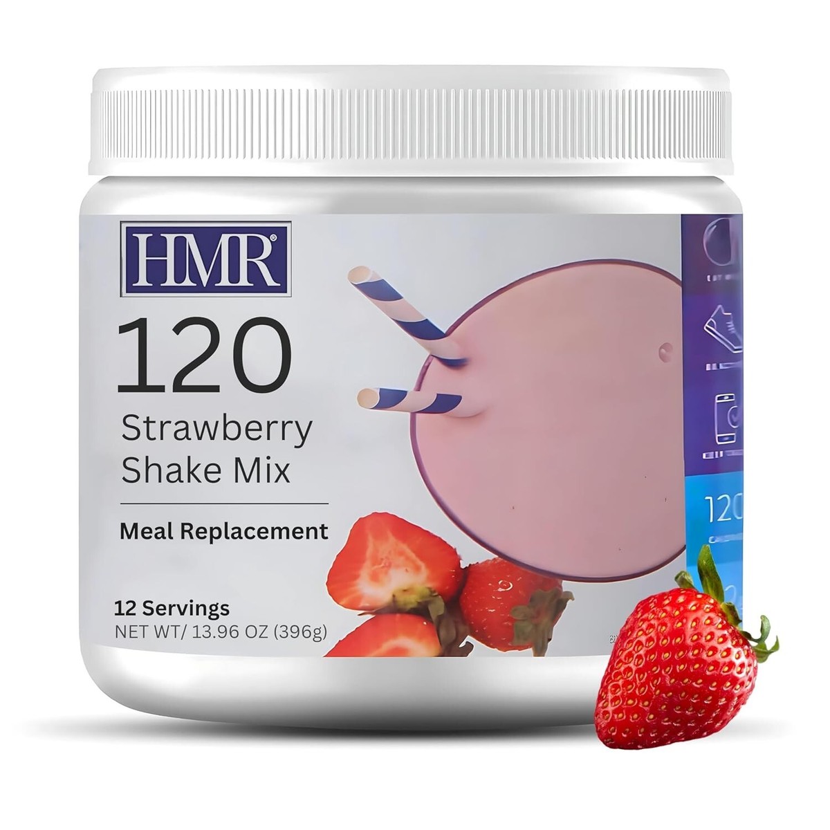 120 Shake Meal Replacement Powder Strawberry Shake Mix to Support - Main Image
