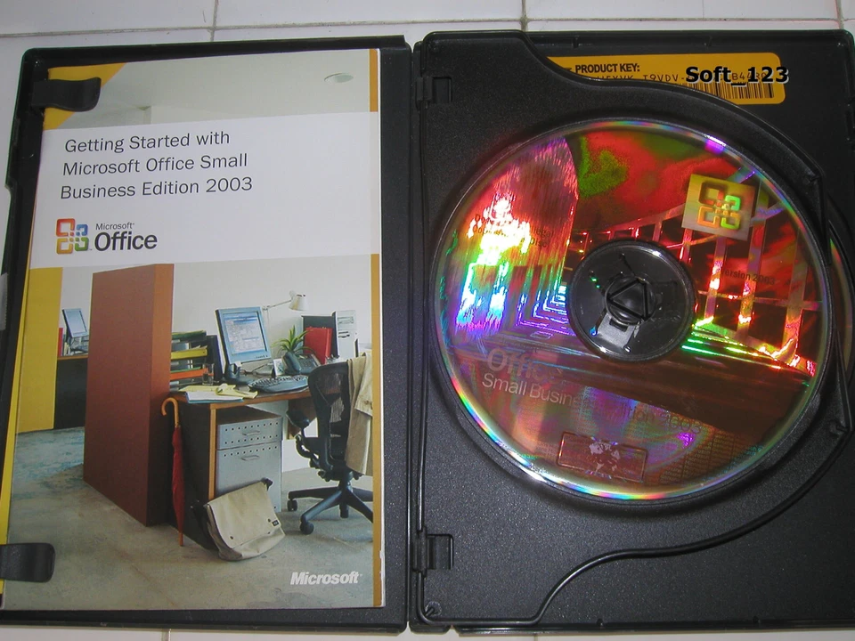 Microsoft Office 2003 Small Business Edition SBE For 2 PCs Full =NEW RETAIL BOX= - Image 4 of 4
