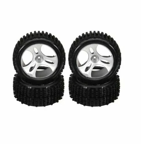 Set Di 4 Pneumatici In Gomma Per Auto RC 1/10, Con Cerchi E Inserti In Schiuma, Diametro 96 Mm, Per SCX10, D90, CC01, Antiscivolo