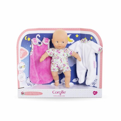Corolle MPP Mini Calin Gute Nacht Set 3-tlg. Puppe Kleidung Pyjama Spielpuppe