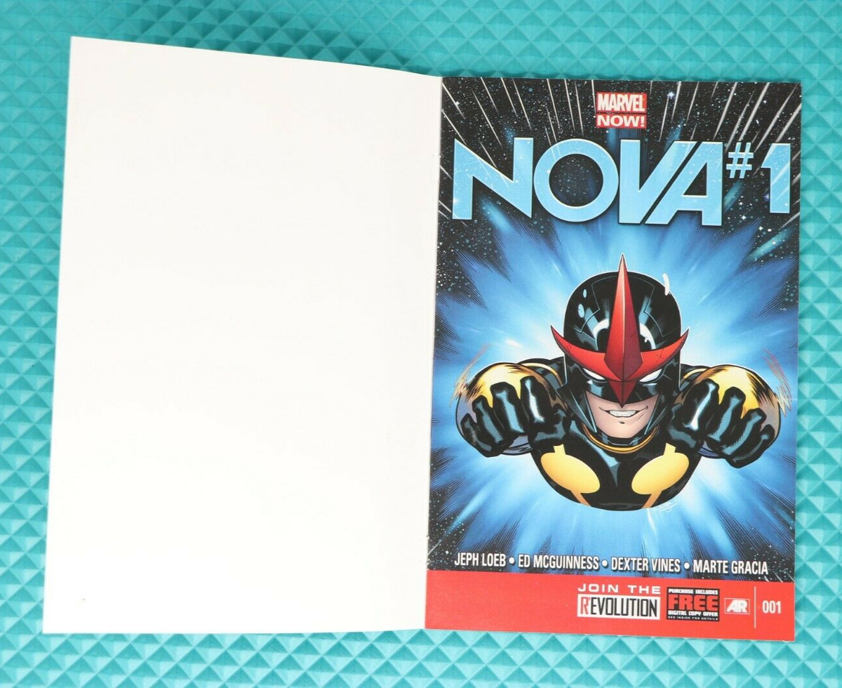 Nova #1 April 2013 Variant Edition Marvel Comic Book Sketch Cover