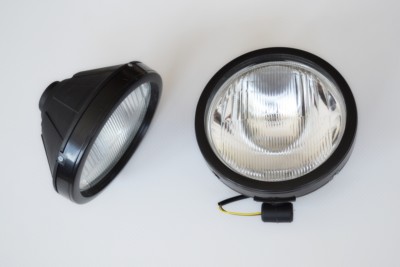 2X 9'' Halogen Spotlampen Lichtleiste 24V Für Iveco Scania Volvo Man Daf Mercedes