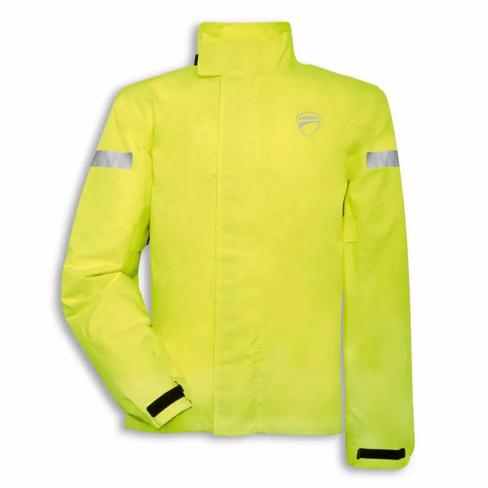 Ducati Revit Strada V3 Rain Jacket Rain Suit Neon Yellow New eBay