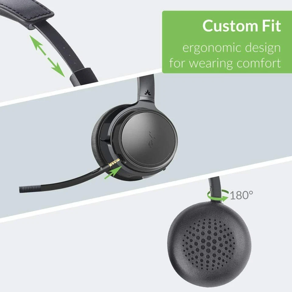 Avantree AH6B Auriculares Bluetooth 5.0 con Micrófono Desmontable ¡¡¡Nuevo!!!! Foto 2 de 4