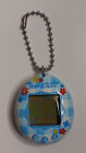 Tamagotchi 2018 Flower Blue Checkered Gingham Electronic Pet Needs Battery