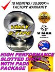 <!--F#f_0-->S SLOT fits HOLDEN Commodore VN V6 FE2 Suspension 88-91 FRONT Disc Rotors & PADS<!--F/-->