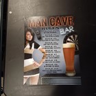 Man Cave Rules Tin Metal Sign Bar Beer Garage Home Wall Decor  — photo 2