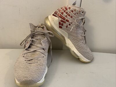 Nike Lebron XVII 17 PRM WIN WIN Size 6 CT3466-001 Desert Sand Gold Basketball 