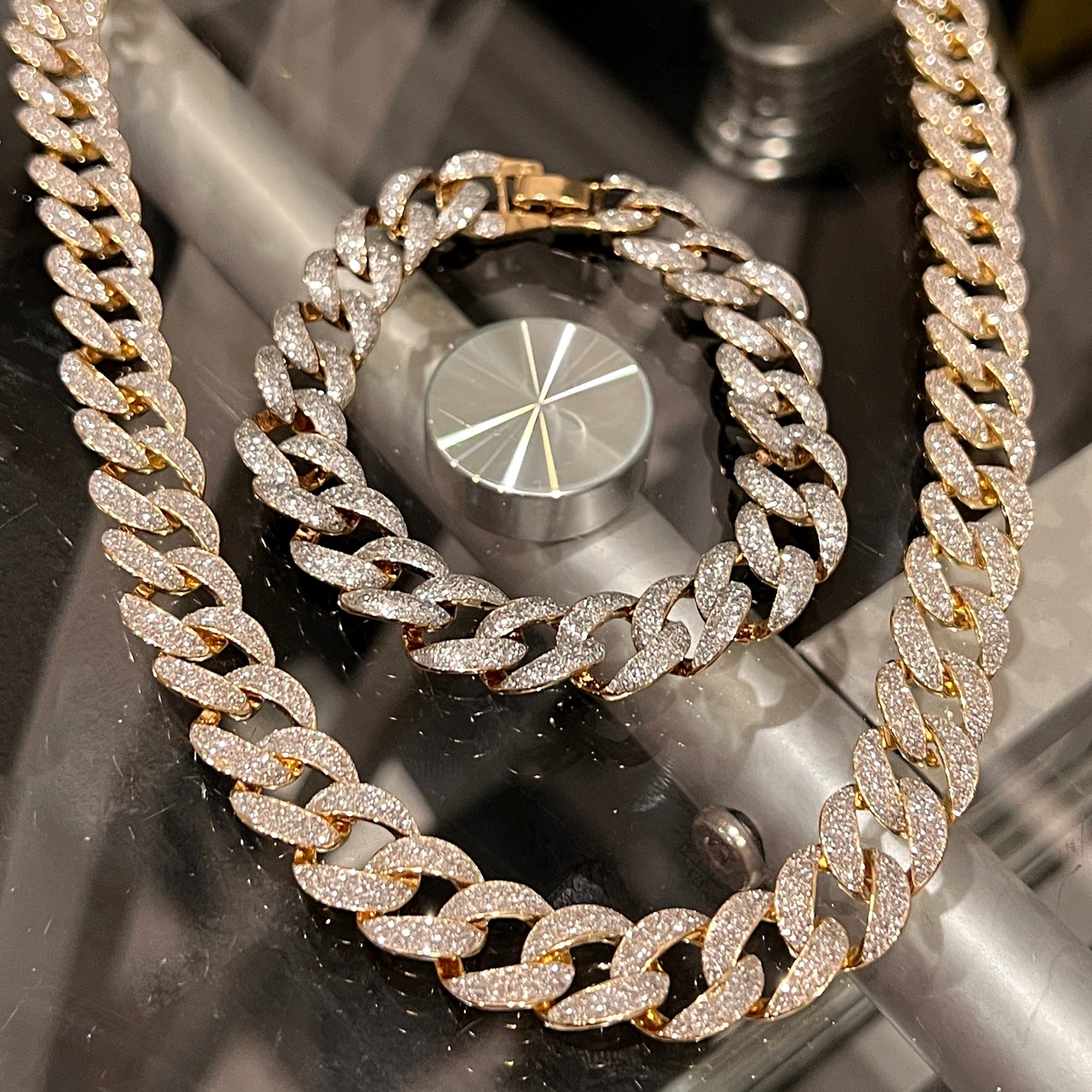 14K Gold Plated Cuban Link 30