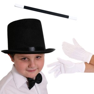 kids white top hat