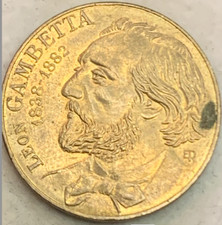 2.	“Limited Edition 1982 France 10 Francs - 100th Anniversary of Leon Gambetta”