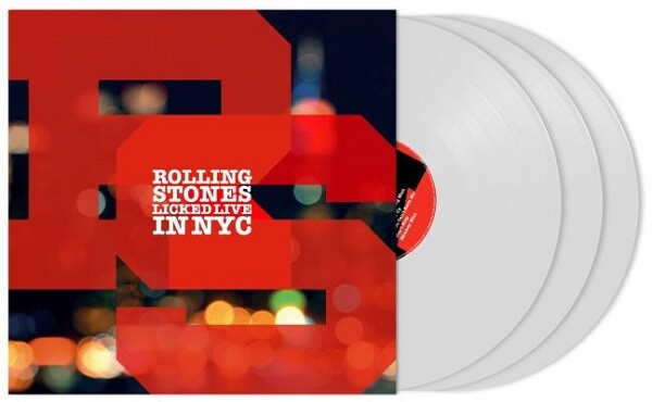 The Rolling Stones Licked Live In NYC Triple Vinyl LP Colored (White) New