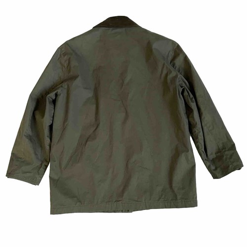 Brooks Brothers Olive Green Waxed Field Utility Jacket M - 第 2/7 張圖片