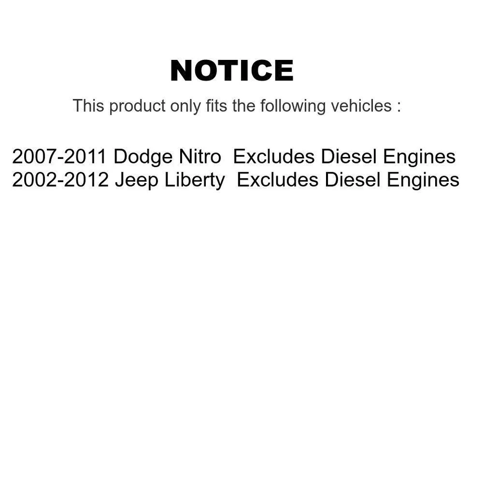 [Front Left] Suspension Strut Coil Spring Assembly 78A-11201 For Jeep Liberty - Image 2 of 2