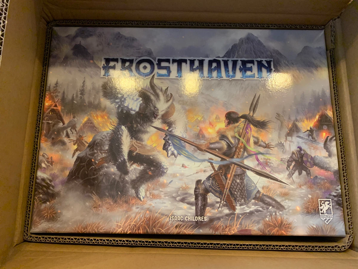 Frosthaven (BNIB) + Gloomhaven (Used w/ Folded Space) Bundle