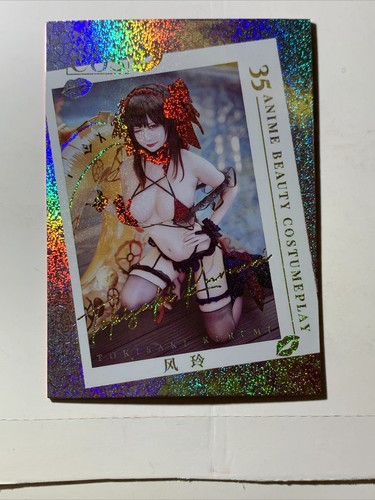 Kurumi Tokisaki Date A Live Cosplay Sexy Goddess Story Anime Ai Holo Card Girl - Picture 7 of 9