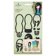 Gorjuss Girls BIRDS OF A FEATHER DIE SET-Docrafts Paper Piecing Steel Dies