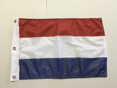 12 x 18 inch 12x18 Holland-Netherland Poly Flag Banner Brass Grommet 27, bx27
