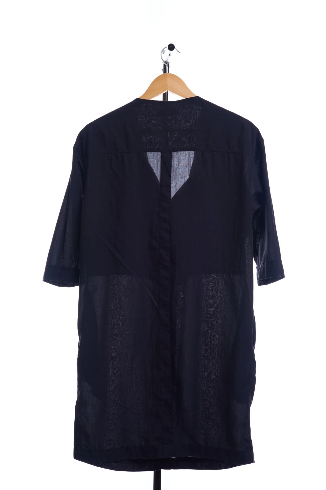 ACNE STUDIOS Jeans acne neri piccole tasche bottoni anteriori minimalisti #S13