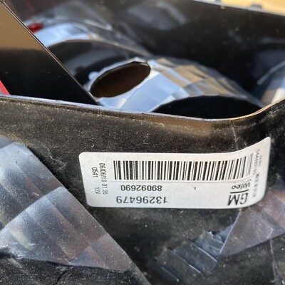 2006-2014 Mk3 Vauxhall CORSA D Rear Tail Light LH Passenger Side 5  