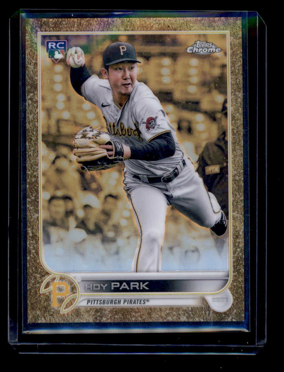 2022 Topps Gilded Collection Chrome - #119 Hoy Park (RC) 10/99 Rookie Pirates