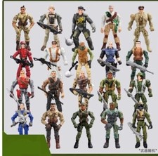 5pcs/lot the Corps Special Force Random Lanard Figure W/Accessories 3.75" 03
