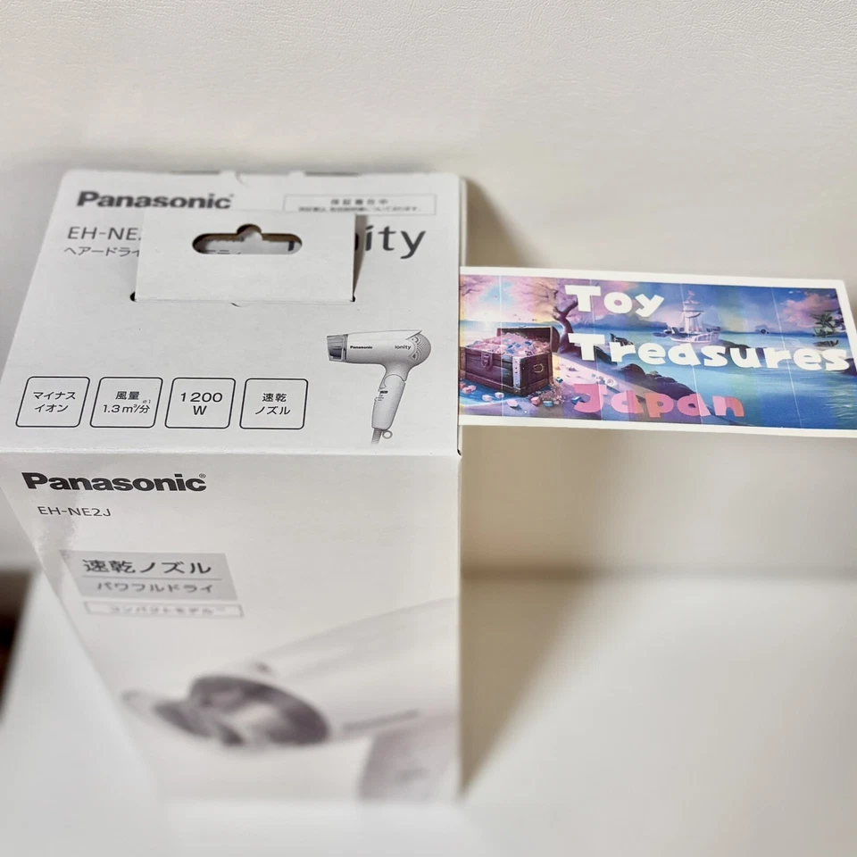 Secador de pelo Panasonic Ionity (compacto de secado rápido) EH-NE2J-W blanco (AC100V) nuevo Foto 4 de 4