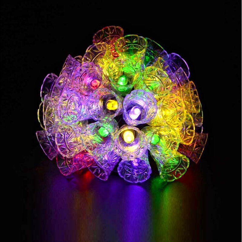 Image 41 - Solar Bells 20 LED String Light Outdoor Decoration Lighting For Christmas Tree