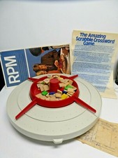 VINTAGE RPM SCRABBLE CROSSWORD BOARD GAME 1970s RETRO BY SELCHOW & RICHTER 