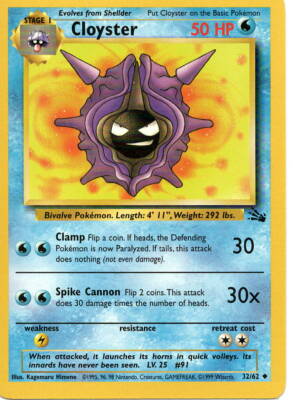 Pokemon Fossil Unlimited Non-Holo & Rare Cards Pick From List Complete Your  Set | eBay