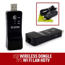 Nuovo per Samsung Smart TV: Adattatore LAN Wireless, Dongle WiFi con Ethernet RJ-45