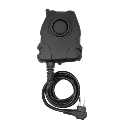 2-Pin Walkie Talkie Tactical Headset M Type U94PTT Adapter for Motorola Series - Zdjęcie 4 z 5