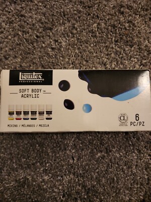 Liquitex Soft Body Acrylic Mixing Set, 6pc